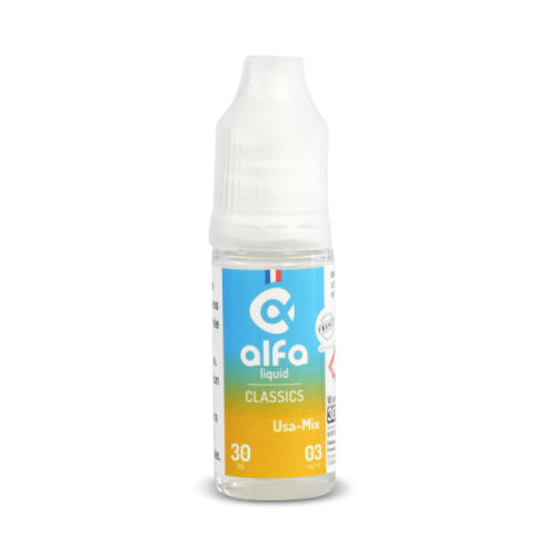 E Liquide USA MIX 70/30 10 ml - Alfaliquid pour ecigarette | Cigusto | Cigarette electronique, Eliquide