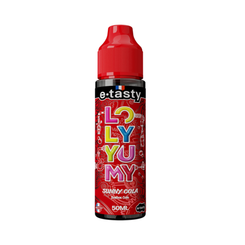 E liquide 50ml SUNNY COLA E-Tasty Loly Yumy | Cigusto | E Cigarette | Cigusto | Cigarette electronique, Eliquide