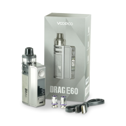 Kit Drag E60 - drag E60 Voopoo - pod drag E60| Cigusto | Cigusto | Cigarette electronique, Eliquide