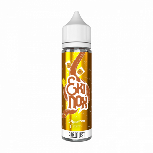 E Liquide Macaron Citron 50ml Ekinox par Airmust | Cigusto | Cigusto | Cigarette electronique, Eliquide