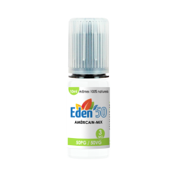 E Liquide AMERICAIN MIX 10 ml - Eden'50