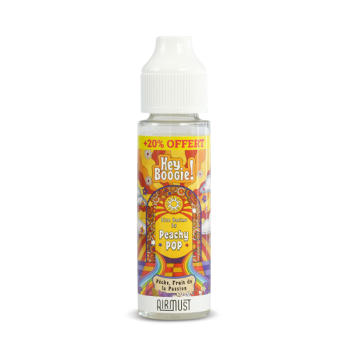 E Liquide sans nicotine Peachy Pop 60 ml Airmust | Cigusto | Cigusto | Cigarette electronique, Eliquide