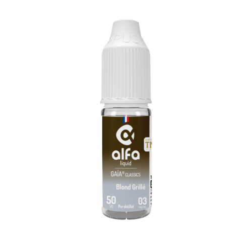 E Liquide 10 ml BLOND GRILLE 50/50 Gaia classic de Alfaliquid  | Cigusto | Cigarette electronique, Eliquide