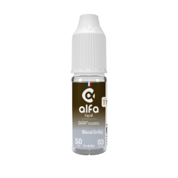 E Liquide BLOND GRILLE 50/50 10 ml - Alfaliquid