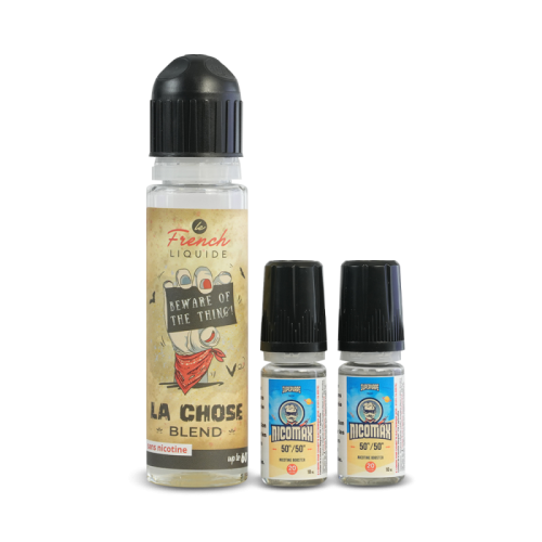 ELiquide nicotiné LA CHOSE Blend 50 ml 6mg - French Liquide | Cigusto | Cigarette electronique, Eliquide