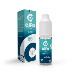 E Liquide ICE ROCKET 50/50 10 ml - Alfaliquid