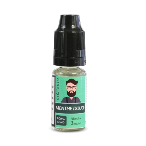 e liquide Menthe Douce CIGUSTO 10ml Menthe 60/40 France Cigusto | Cigusto | Cigarette electronique, Eliquide