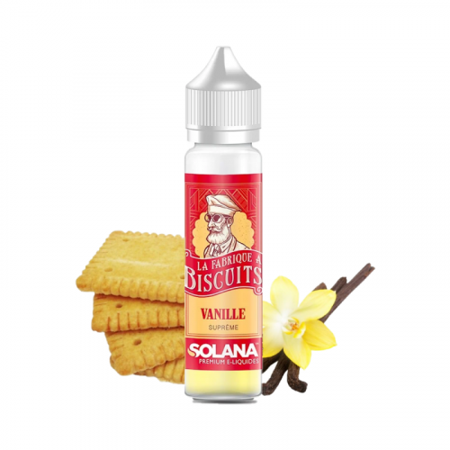 Eliquide Biscuit Vanille 50ml  Solana | Cigusto Ecigarette | Cigusto | Cigarette electronique, Eliquide