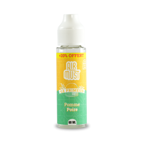 E Liquide Pomme Poire 60 ml Airmust sans nicotine|Cigusto | Cigusto | Cigarette electronique, Eliquide