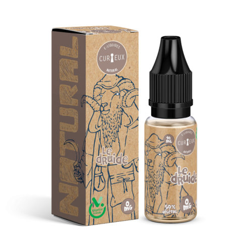 E liquide Le Druide Natural 10 ml - CURIEUX| Cigusto | Cigusto | Cigarette electronique, Eliquide