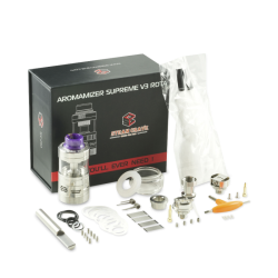 Aromamizer Supreme V3 RDTA Advanced Kit Steam Crave  | Cigusto | Cigarette electronique, Eliquide