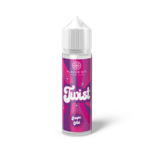 E Liquide Purple Mist 50 ml à booster de la gamme Twist par Flavor Hit | Cigusto | Cigarette electronique, Eliquide