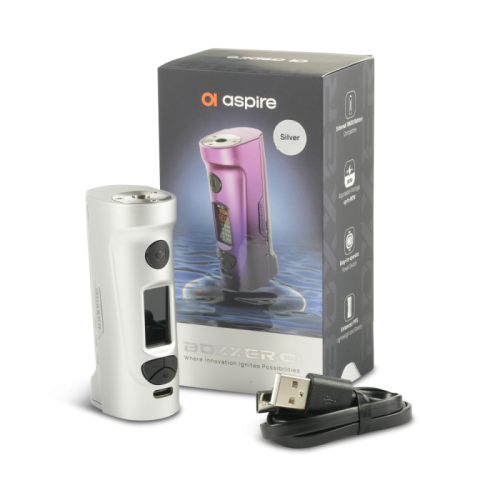 Mod Box Boxxer de Aspire, mod box simple accu 18650 | Cigusto | Cigusto | Cigarette electronique, Eliquide