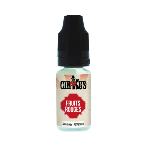 E liquide Fruits rouges CIRKUS  VDLV 10 ml| Cigusto | Cigusto | Cigarette electronique, Eliquide