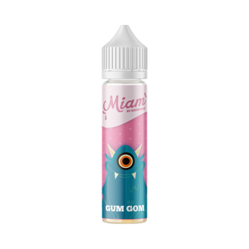 E Liquide Gum Gom 50 ml sans nicotine de la gamme Miam de Edenvape | Cigusto | Cigarette electronique, Eliquide