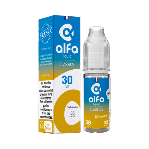 E Liquide SAHARIAN 10 ml - Alfaliquid | Cigusto | Cigarette electronique, Eliquide