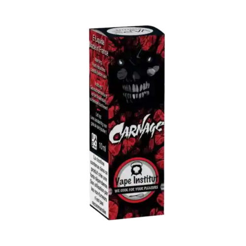 E Liquide Carnage 10 ml - Vape Institut | Cigusto | Cigarette electronique, Eliquide