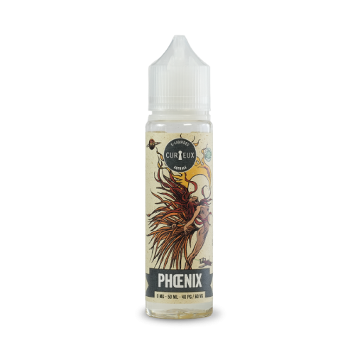 E liquide France Phoenix Astrale 50 ml - CURIEUX Nicotine 0mg | Cigusto | Cigarette electronique, Eliquide