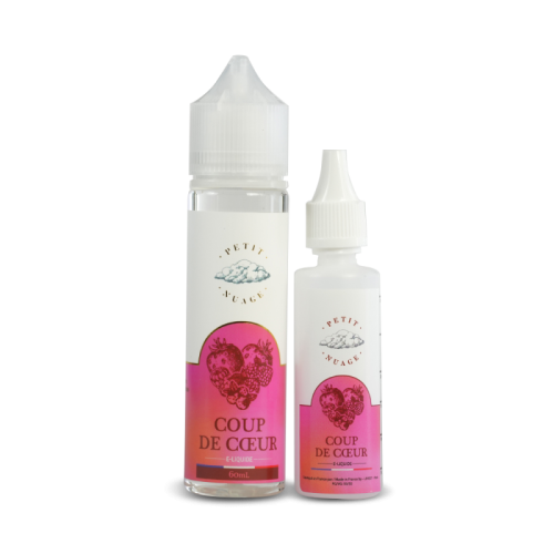 E liquide Fruité Coup de Coeur 60 ml Petit Nuage | Cigusto  | Cigusto | Cigarette electronique, Eliquide