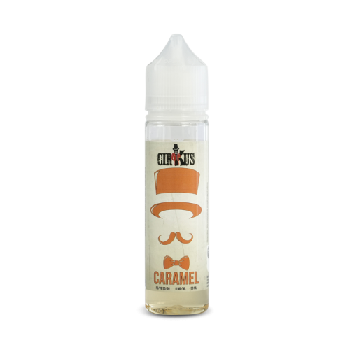 E liquide Caramel 50ml - Cirkus de VDLV Nicotine 0mg | Cigusto | Cigarette electronique, Eliquide