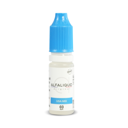 E Liquide pour cigarette electronique USA MIX 10 ml Alfaliquid | Cigusto | Cigarette electronique, Eliquide