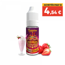 E Liquide Milkshake Fraise Tentation 10 ML Liquideo | Cigusto | Cigarette electronique, Eliquide