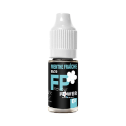 E Liquide MENTHE FRAICHE 80/20 10 ml - Flavour Power