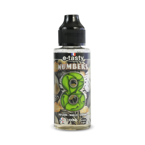 E Liquide gourmand 100ml Numbers 8  ETasty | Cigusto Ecigarette | Cigusto | Cigarette electronique, Eliquide