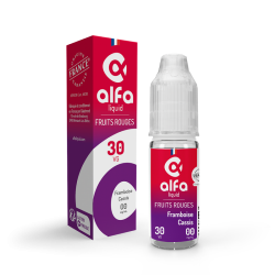 E Liquide FRAMBOISE CASSIS 70/30 10 ml - Alfaliquid