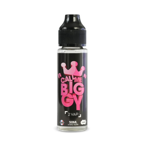 Eliquide 2Vap Call Me Biggy 50ml - E-TASTY Nicotine 0mg | Cigusto | Cigarette electronique, Eliquide