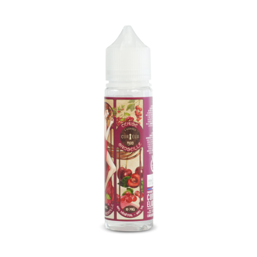 E liquide Cerise Groseille 1900 50 ml - CURIEUX Nicotine 0mg | Cigusto | Cigarette electronique, Eliquide