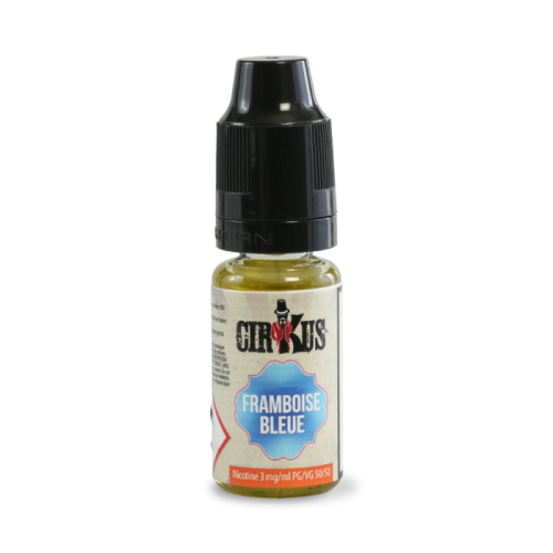 E liquide Framboise Bleue 10 ml - CIRKUS VDLV | Cigusto | Cigusto | Cigarette electronique, Eliquide