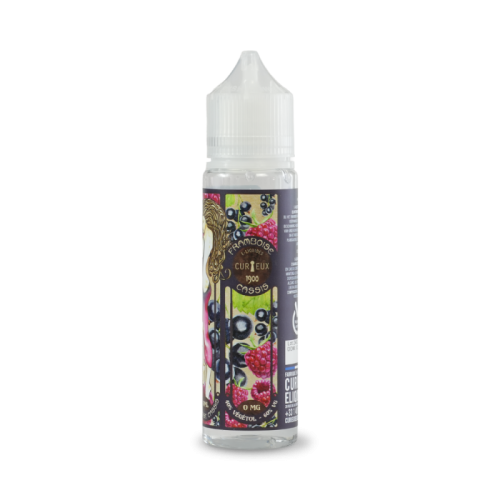 E liquide Framboise Cassis 50 ml - CURIEUX Nicotine 0mg | Cigusto | Cigarette electronique, Eliquide