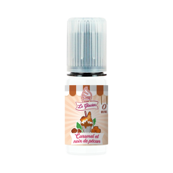 E Liquide CARAMEL NOIX DE PECAN 10 ml - Le Glacier