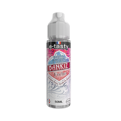 E Liquide FREHO EXTRA FRAIS 50 ml de la gamme Bankiz par E TASTY | Cigusto | Cigarette electronique, Eliquide