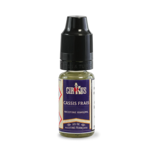 E-liquide Cirkus Cassis Frais aux sels de nicotine| Cigusto | Cigusto | Cigarette electronique, Eliquide