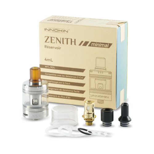 Clearomiseur Zenith Minimal Innokin | Cigarette electronique | Cigusto | Cigarette electronique, Eliquide