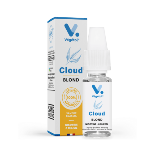 E Liquide Cloud Blond en format de 10 ml nicotiné de Vegetol | Cigusto | Cigarette electronique, Eliquide