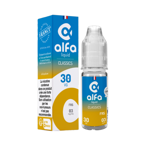 E Liquide FR5 10 ml - Alfaliquid | Cigusto | Cigarette electronique, Eliquide