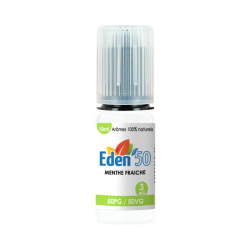 E Liquide MENTHE FRAICHE 10 ml - Eden'50