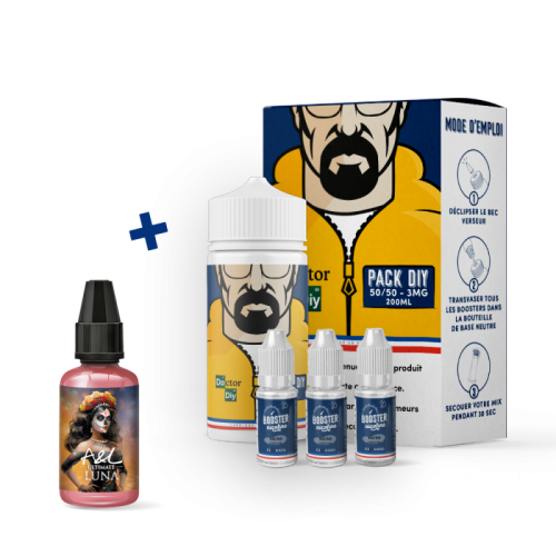 Pack DIY Luna Sweet Edition - Créez votre E-liquide | Cigusto | Cigusto | Cigarette electronique, Eliquide