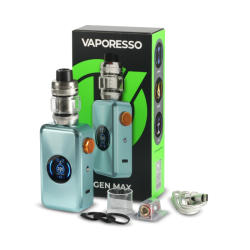 Cigarette electronique Gen Max Vaporesso, kit double accus | Cigusto | Cigusto | Cigarette electronique, Eliquide