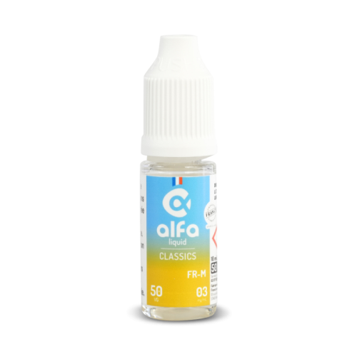 E Liquide pour ecigarette FR-M 50/50 10 ml - Alfaliquid  | Cigusto | Cigarette electronique, Eliquide