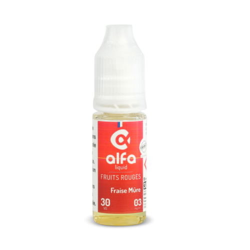 E Liquide FRAISE MURE 10 ml - Alfaliquid | Cigusto Ecigarette | Cigusto | Cigarette electronique, Eliquide