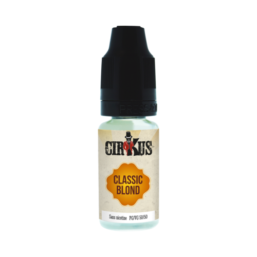 E liquide Classic Blond 10ml - Cirkus Authentic| Cigusto | Cigusto | Cigarette electronique, Eliquide