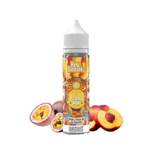 E Liquide sans nicotine Peachy Pop 50 ml Airmust | Cigusto | Cigusto | Cigarette electronique, Eliquide