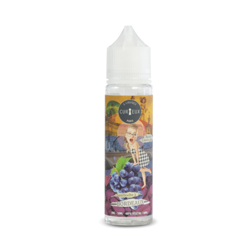 Eliquide Bamboche Bordeaux 50ml Curieux - Ecigarette  | Cigusto | Cigarette electronique, Eliquide