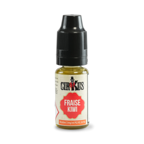 E liquide Fraise Kiwi CIRKUS VDLV en flacon de 10 ml| Cigusto | Cigusto | Cigarette electronique, Eliquide