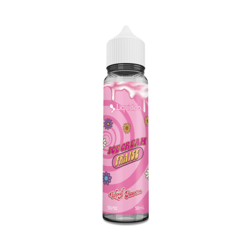 E Liquide Ice cream Fraise 50 ml de la gamme Wpuff de Liquideo | Cigusto | Cigarette electronique, Eliquide