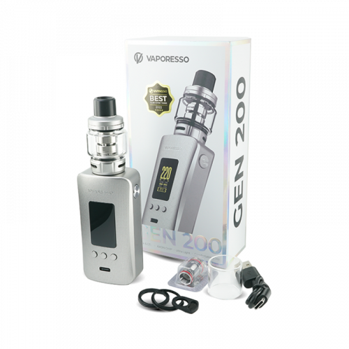 Kit Gen 200S - Vaporesso (Deux accus offerts !) - Cigarettes